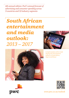 Entertainment and Media Outlook: 2013 – 2017