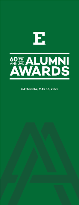 EMU 60Th Annual Alumni Awards Program
