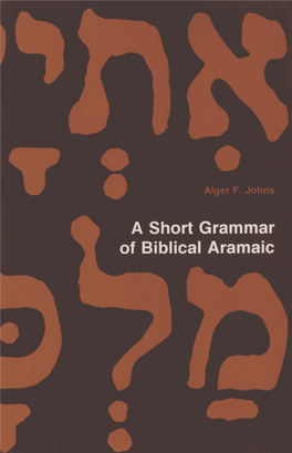 Biblical Aramaic