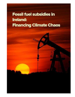 Fossil Fuel Subsidies in Ireland Financing Climate Chaos
