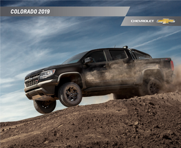 COLORADO 2019 Colorado Crew Cab Short Box ZR2 Midnight Special Edition in Black