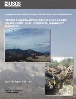 Estimated Probability of Postwildfire Debris Flows in the 2012 Whitewater–Baldy Fire Burn Area, Southwestern New Mexico