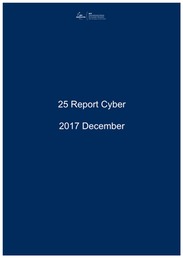 Cyber Report 25 December 2017