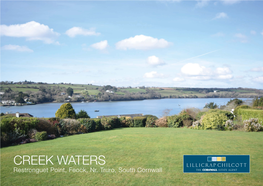 CREEK WATERS Restronguet Point, Feock, Nr