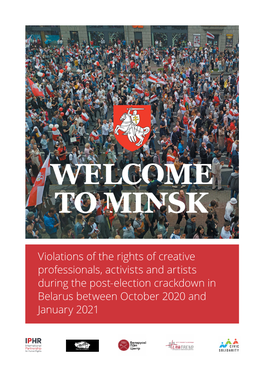 Violations of the Rights of Creative Professionals, Activists and Artists