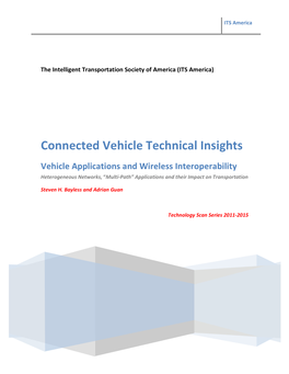 Connected Vehicle Technical Insights