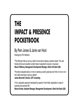 The Impact & Presence Pocketbook