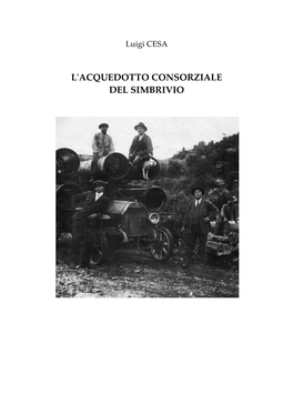 L'acquedotto Consorziale Del Simbrivio