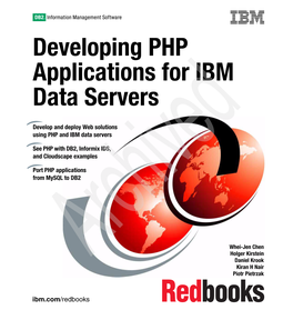 Developing PHP Applications for IBM Database Servers
