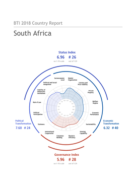 South Africa Country Report BTI 2018