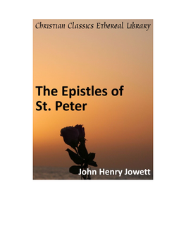 The Epistles of St. Peter