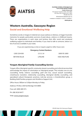 Western Australia, Gascoyne Region