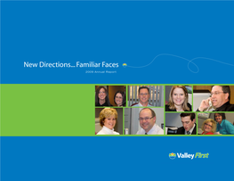 2009 Annual Report Valley First.Pdf