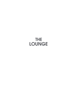 Lounge & Bar Full Menu 2020-06-01