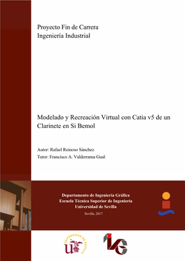 Proyecto Fin De Carrera Ingeniería Industrial Modelado Y Recreación