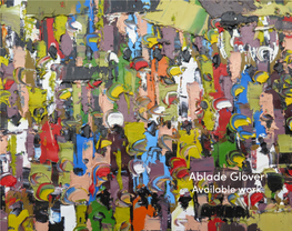 Ablade Glover Available Work ‘