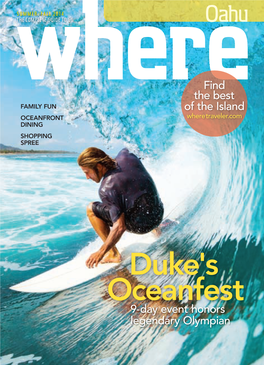 Duke's Oceanfest 9-Day Event Honors Legendary Olympian