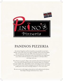 Paninos Pizzeria