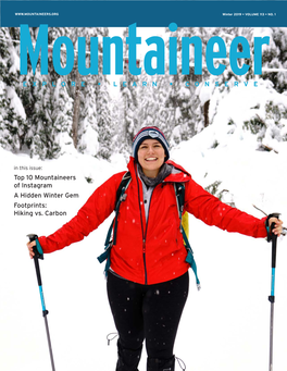 Top 10 Mountaineers of Instagram a Hidden Winter Gem Footprints: Hiking Vs