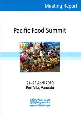 Pacific Food Summit