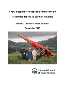 A New Blueprint for Scotland's Rural Economy