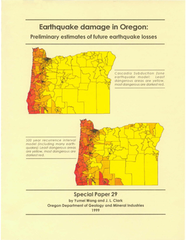 Preliminary Estimates of Future Earthquake Losses