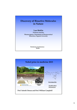 Pharmacognosy