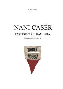 Nani Casér, Partigiano Di Gambara