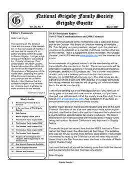 March 2007 Newsletter.Pub