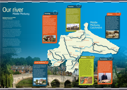 Middle Medway Catchment Consists of the Through Nearby Farms