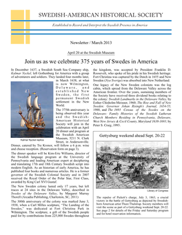 Newsletter March 2013