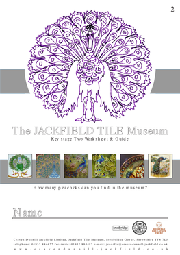 The JACKFIELD TILE Museum Name