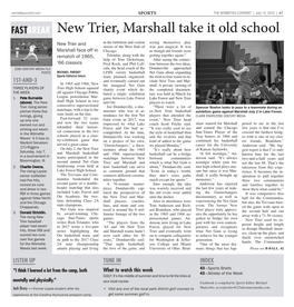 New Trier, Marshall Take It Old School New Trier and in the Turbulent and Violent Seeing Themselves Play Streets of the West Side of Was Just Magical