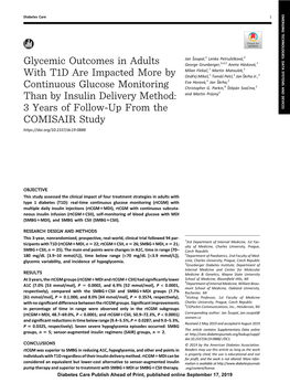 3 Years of Follow-Up from the COMISAIR Study