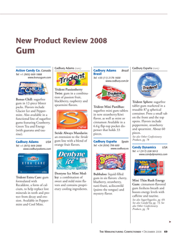 New Product Review 2008 Gum