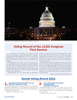 2011 Congressional Voting Record