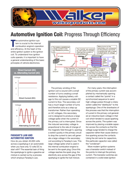 Automotive Ignition Coil: Progress Through Efficiency