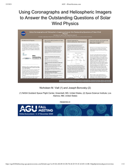 Using Coronagraphs and Heliospheric Imagers to Answer the Outstanding Questions of Solar Wind Physics