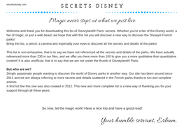 Copie De Liste Secrets V.2.2 En