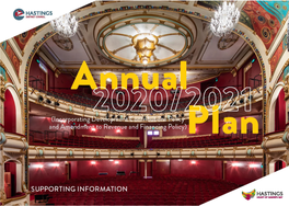 Annual Plan Supporting Information