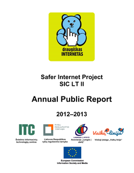 Safer Internet Project SIC LT II