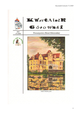 Kwartalnik Górowski Nr 71