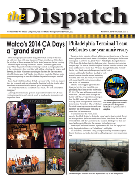 Watco's 2014 CA Days a 