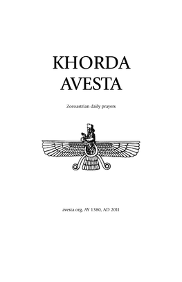 Khorda Avesta