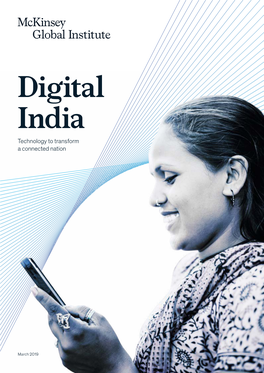 Digital India: Technology to Transform a Connected Nation