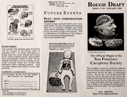 Rough Draft of the HEAD and NECK ISSUE # 124 JANUARY 1996 Future Events: Putt Putt Construction ANYONE?