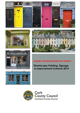 Streetscape Painting, Signage & Improvement Scheme 2019