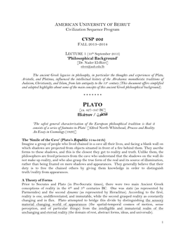 Cvsp 202 Fall 2013–2014