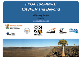 Wesley New, FPGA Toolflows, Casper and Beyond