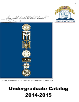 2014-2015 UNDERGRADUATE Catalog Working.Pub